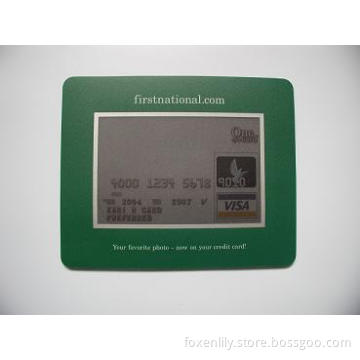 Photo Window Mouse Pad with Printing Paper Insert